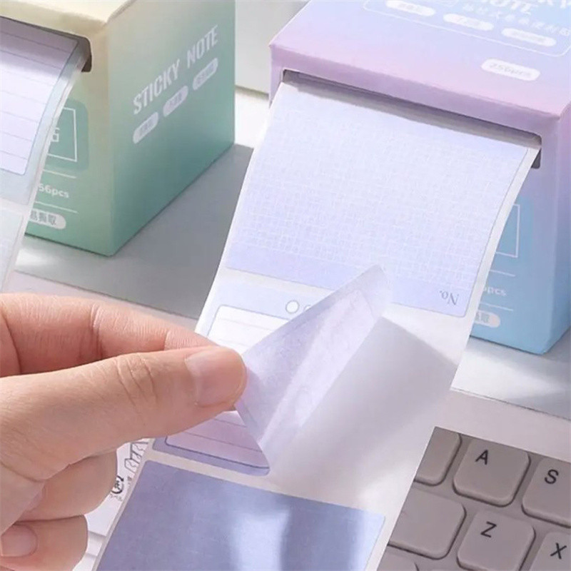 

New Pull Out Sticky Notes Note Paper Roll Removable Pull Out Note Box Small Note Pad Writing Notes For Painting Students Teacher