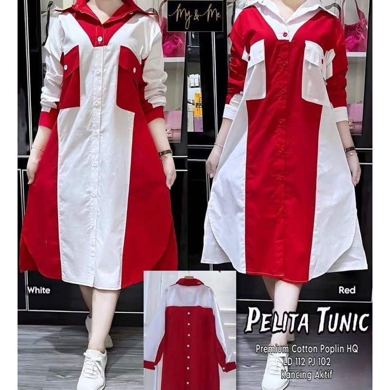 [ COD ] 3007    PELITA TUNIC    by My&mE