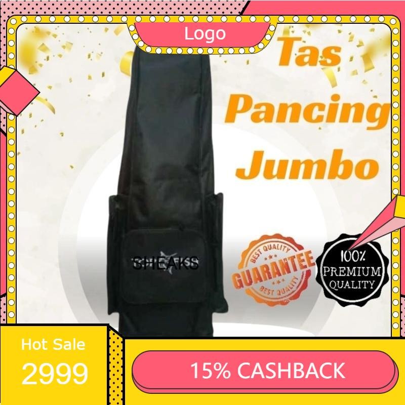 Tas Pancing Joran Besar Nyobok Tegek Kuat Awet 100% Premium Quality