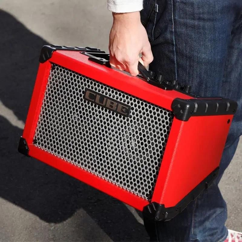 Electric Guitar Performance and Entertainment Accessories Portable Roland CUBE STREET EX Guitar Ampl