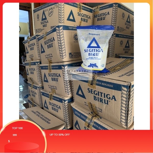 

Terigu Segitiga Biru 1kg/Pcs