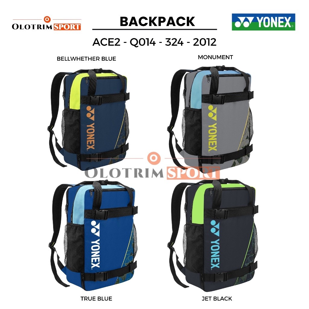 Tas Badminton Yonex RANSEL BACKPACK ACE2-0014-324-2012 100% ORIGINAL YONEX