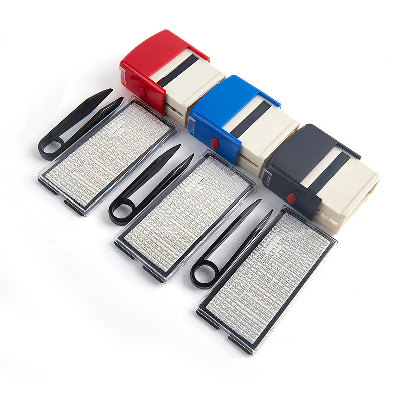 

Rubber Stamp Kit DIY Custom Personalized Self Inking Business Address Name Number Letter Stamp Handicrafts Printing Rubber Stamp