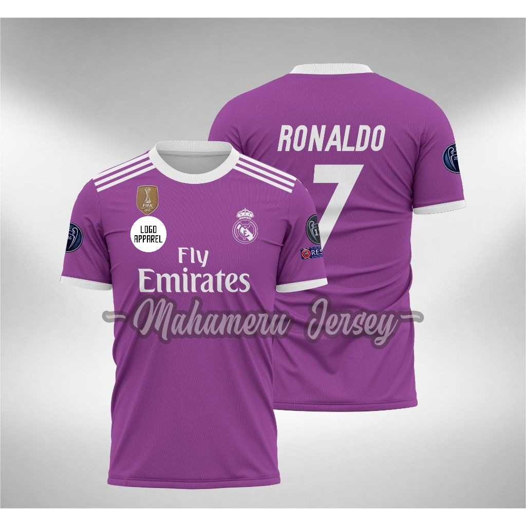 Jersey Ronaldo Madrid Away 2016 2017