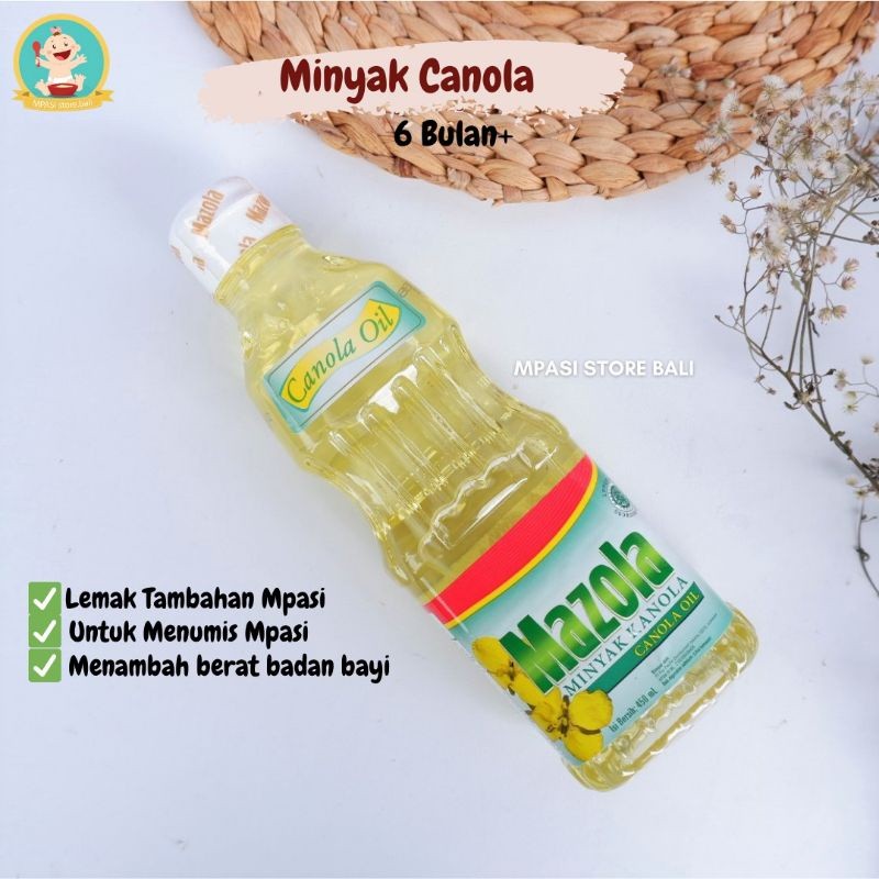 

Mazola Canola Oil Minyak Kanola untuk menumis Mpasi Usia 6 Bulan+