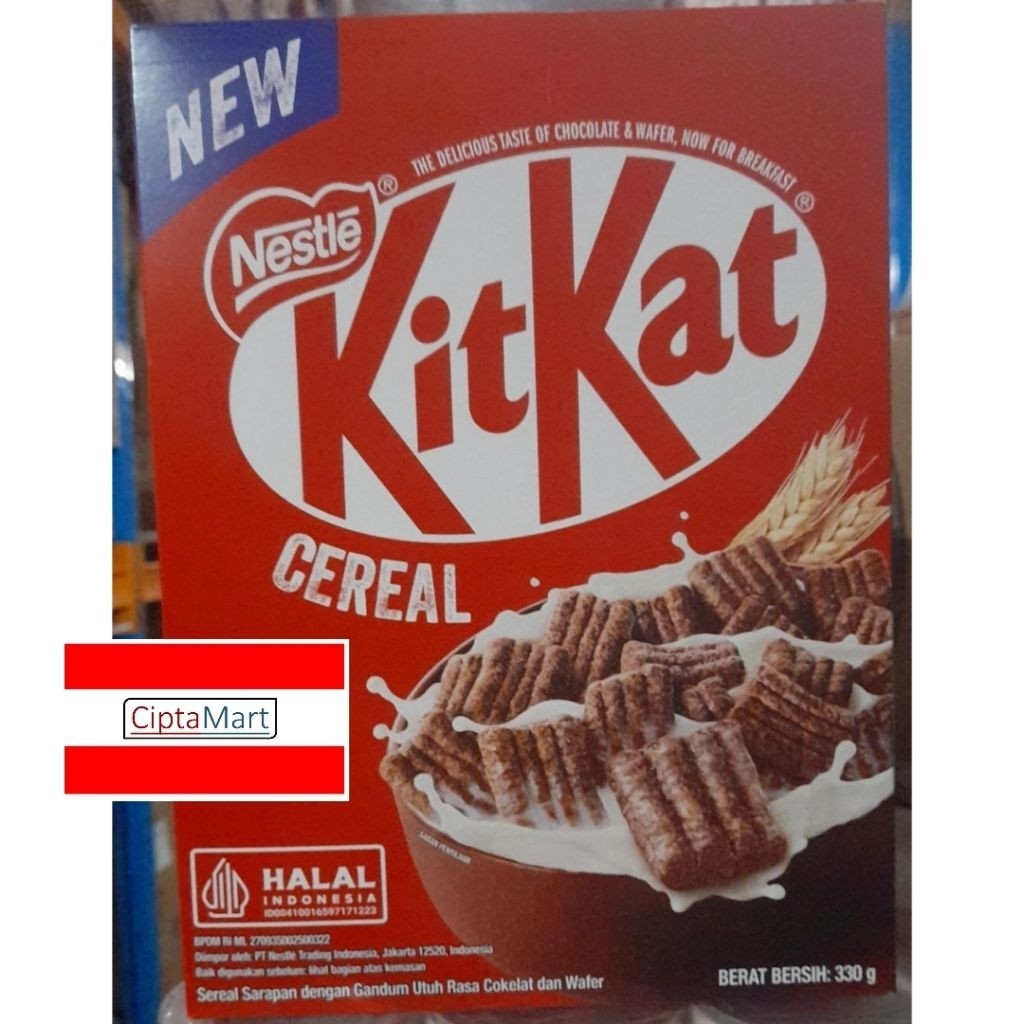 

Nestle KitKat Cereal Cokelat 330gr