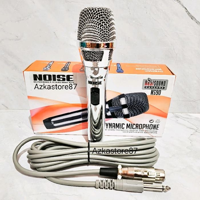 microphon karaoke shure s-90 mic kabel suara bass jernih Microphone - noise90