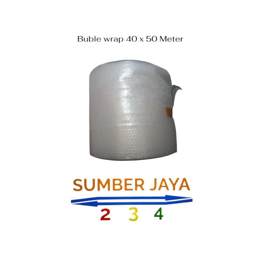 

Bubble Wrap Roll 40 x 50m PUTIH / Plastik Bubble Packing Bening TERMURAH Babel buble rap