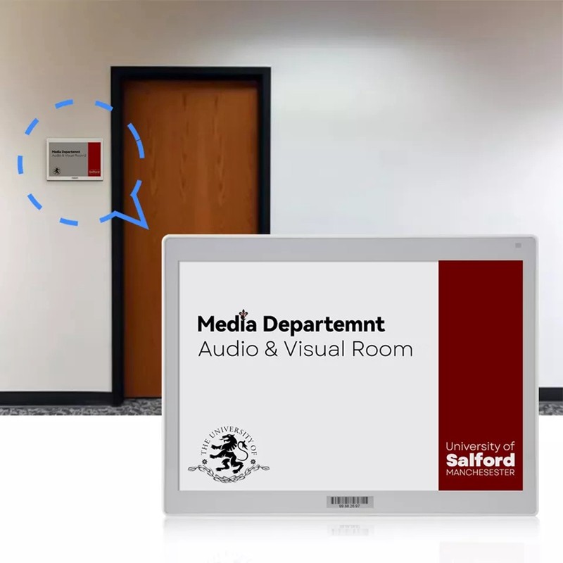 

7.5 inch Electronic Shelf Labels WiFi Eink Display, epaper meeting room signage, Digital Label with WiFi epaper display