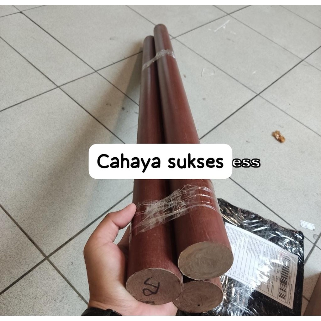 Ebonit Rod Batangan Diameter 10mm ( Pertinax Batangan)