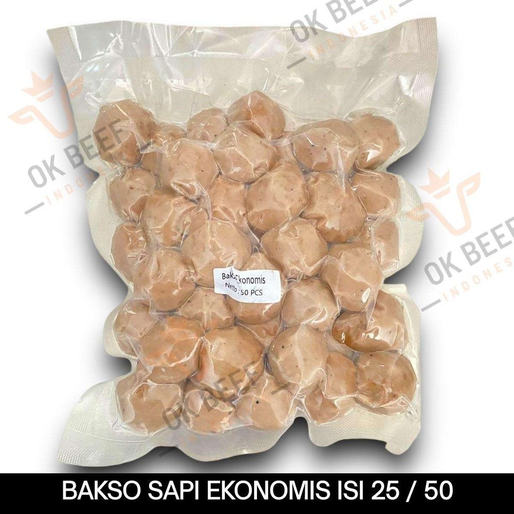 

Bakso Polos Ekonomis Isi 50