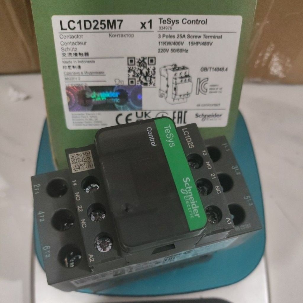 Kontactor contactor Lc1d25 m7 contactor lc1d25m7
