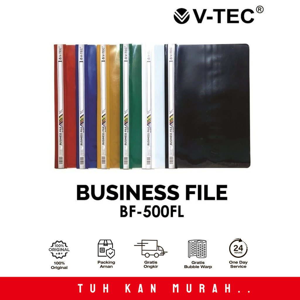 

V-TEC MAP BUSINESS FILE BF 500FL WARNA PUTIH