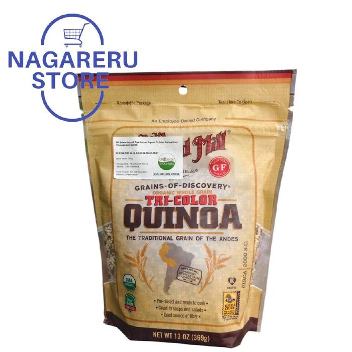 

Bob's red mill organic whole grain tri color quinoa 369gr