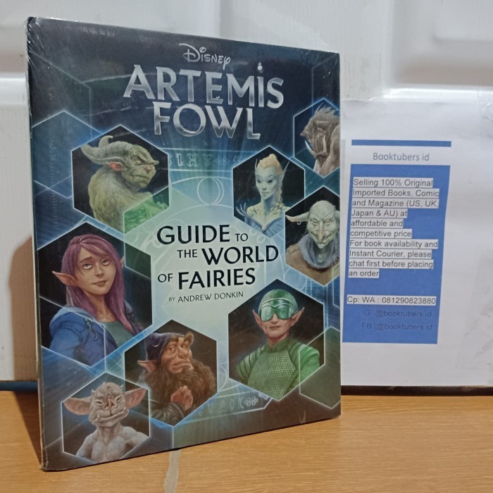 buku import Artemis Fowl: Guide to the World of Fairies (HC)
