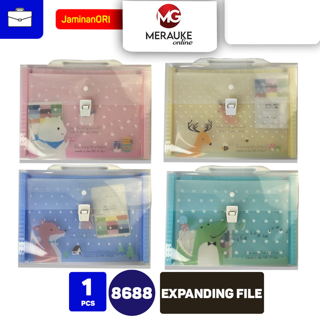 

LITTLE SHELL Expanding File Map Organizer 8688 A4