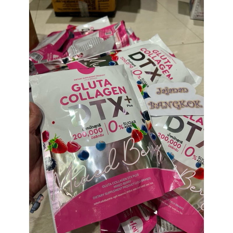 JOJI GLUTA COLLAGEN DTX 200.000Mg MIXED BERRY (PINK)- DIETARY SUPPLEMENT - JOJI SECRET YOUNG - JOJI 