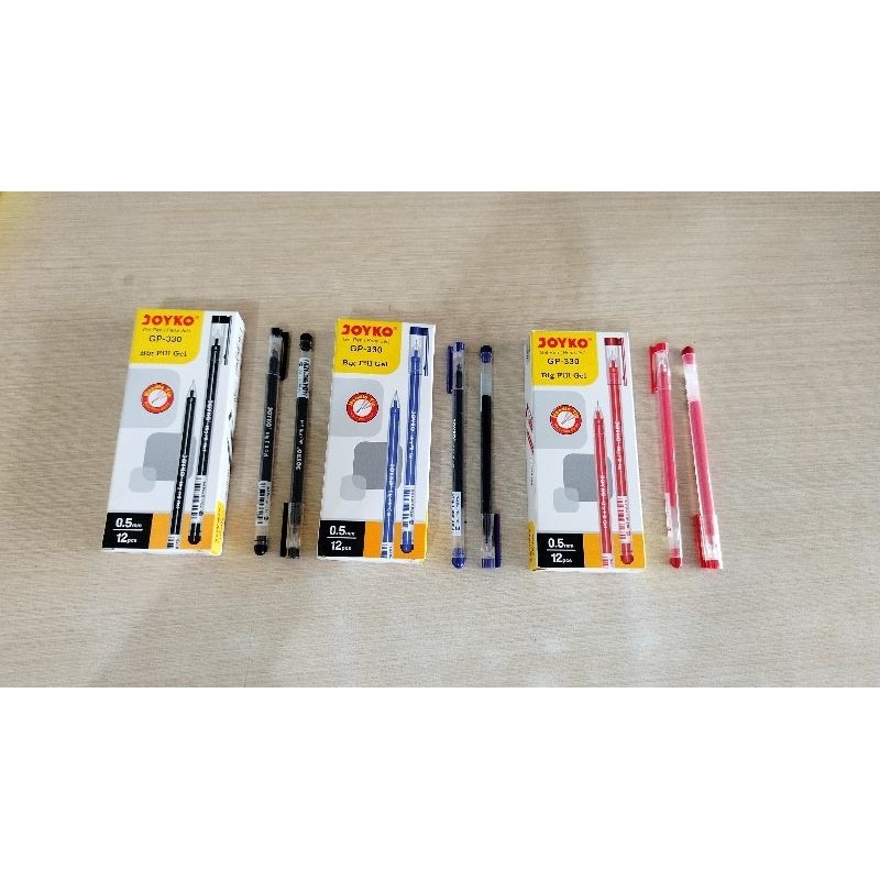 

(Lusin) Pena Joyko Big Fill Gel 0.5mm GP-330 (Min. order 6 Lusin)