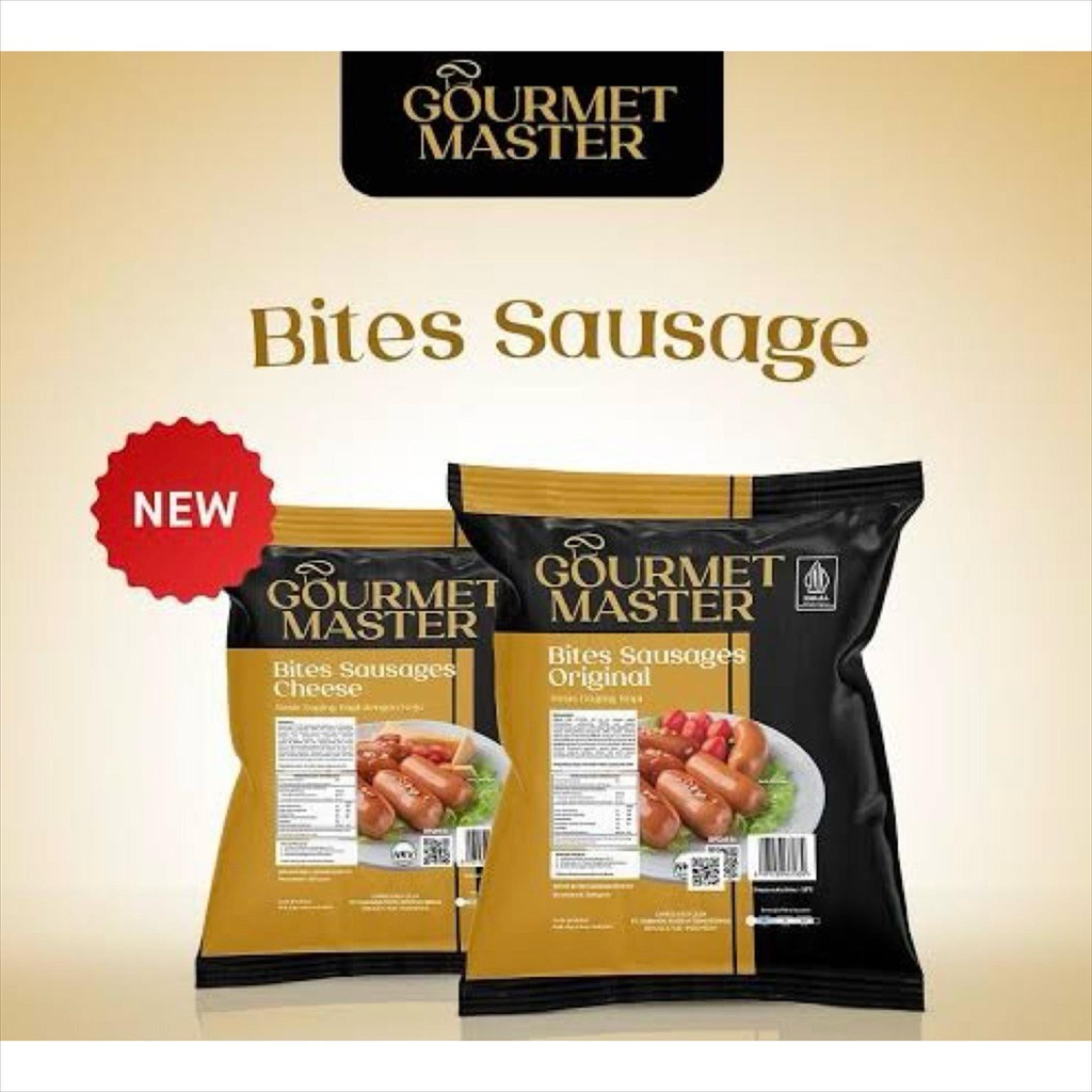 

SOSIS SAPI KEJU BRATWURST JUMBO 360 GR - GOURMET MASTER (PREMIUM)