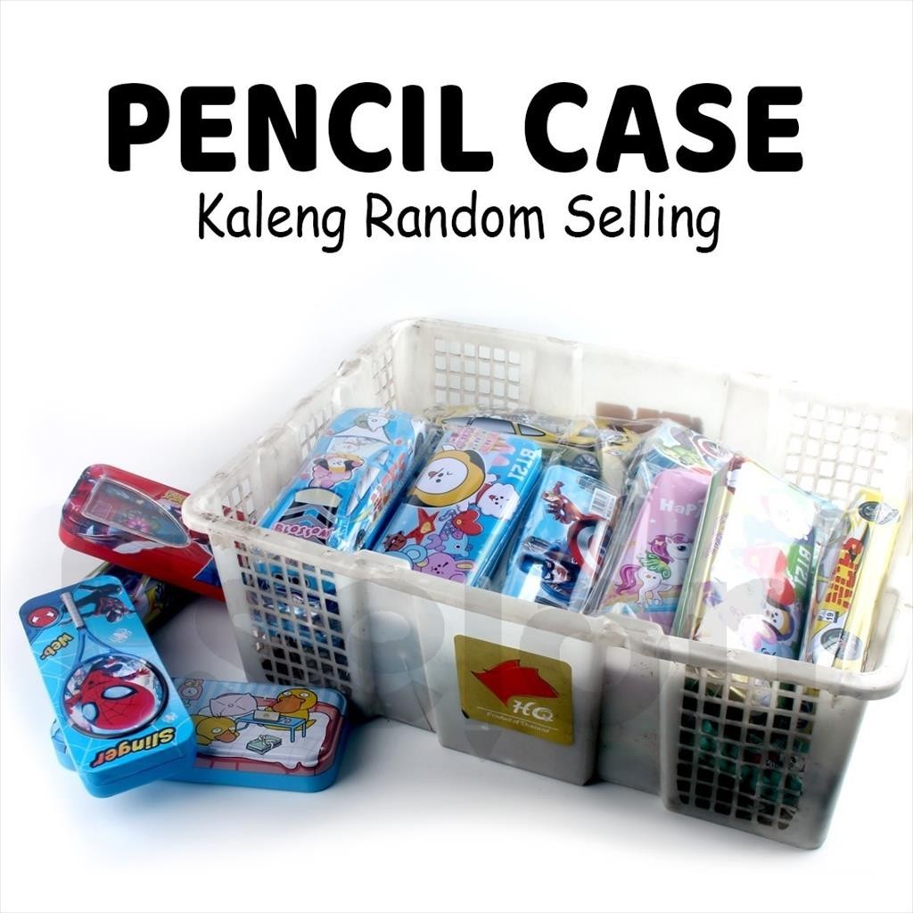 

❤️️SALE / KOTAK PENSIL KALENG / / KOTAK PENSIL RESLETING REJECT❤️️