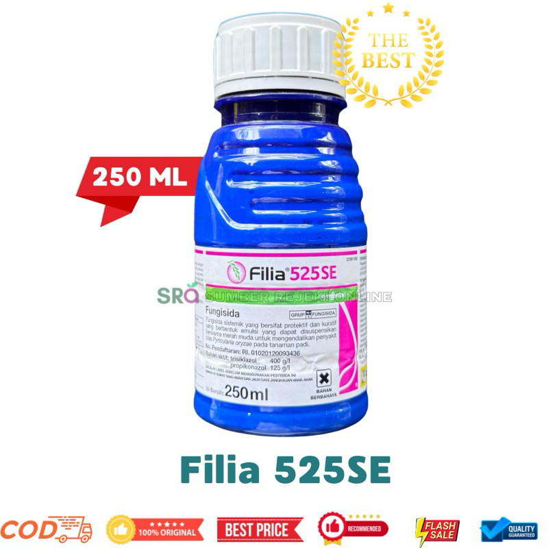 FUNGISIDA (100% ORIGINAL) FILIA 525SE KEMASAN 250ML - SYNGENTA