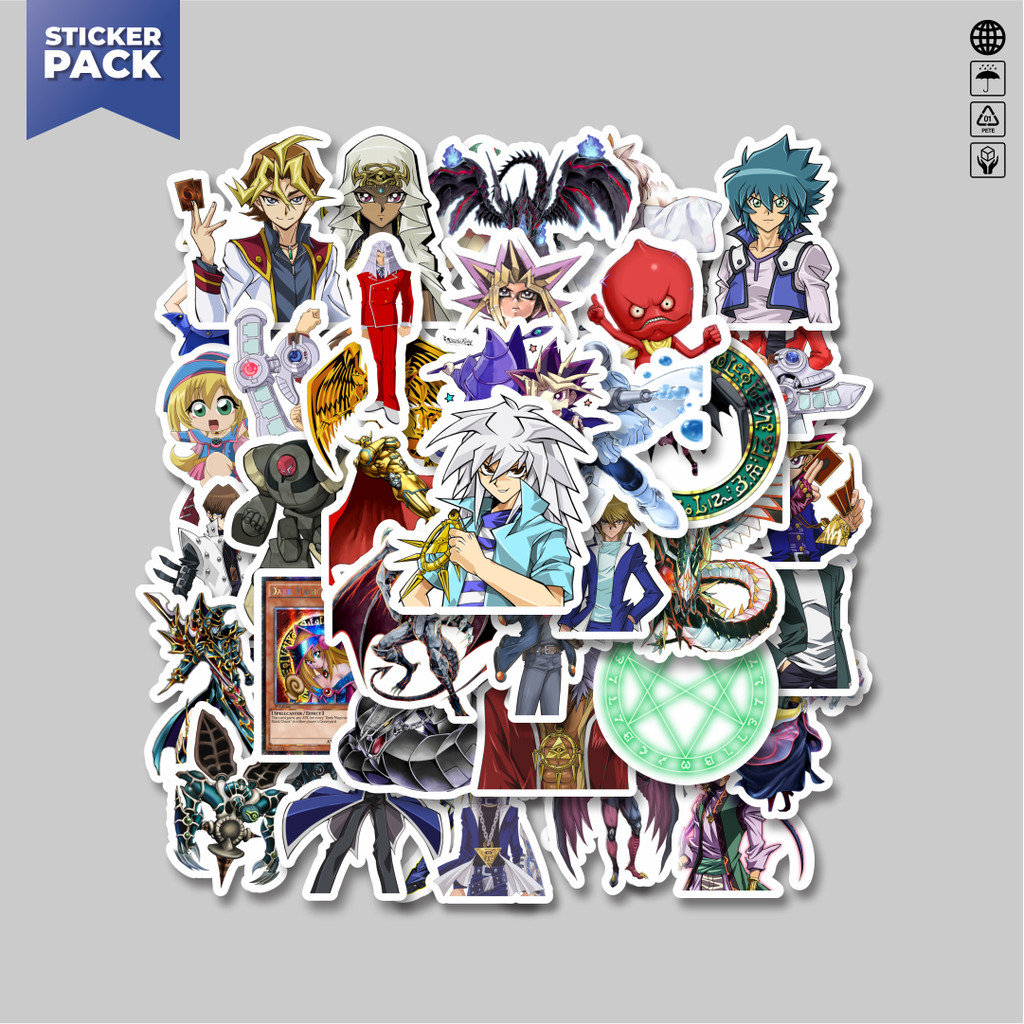 

[100PCS]Stiker Pack Stiker Anime Series Yu-Gi-Oh! Karakter V2 Aesthetic Vinyl Anti Air Dekorasi Sticker Laptop Buku Journal Koper Helm Casing HP Gitar Helm Skateboard