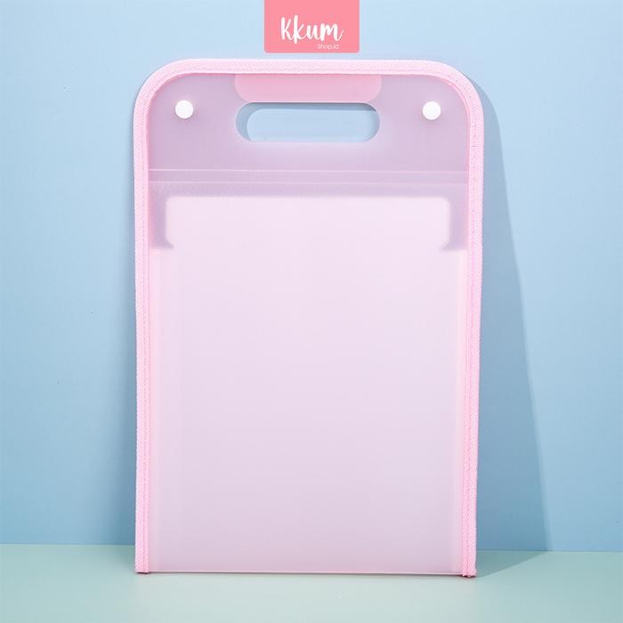 

Sale Tas file handle/ Organizer file bag/ Map tas dokumen - Pink Tbk