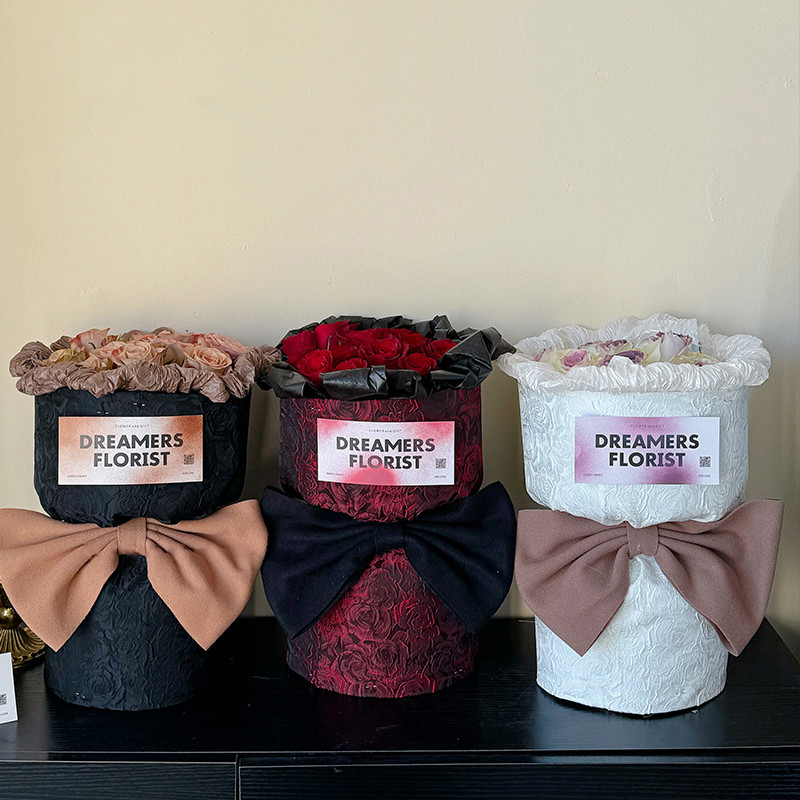 

Rose Bouquet Fabric Materials Art Aesthetics Flower Fabric Korean Paper Assortment Supplies DIY Craft