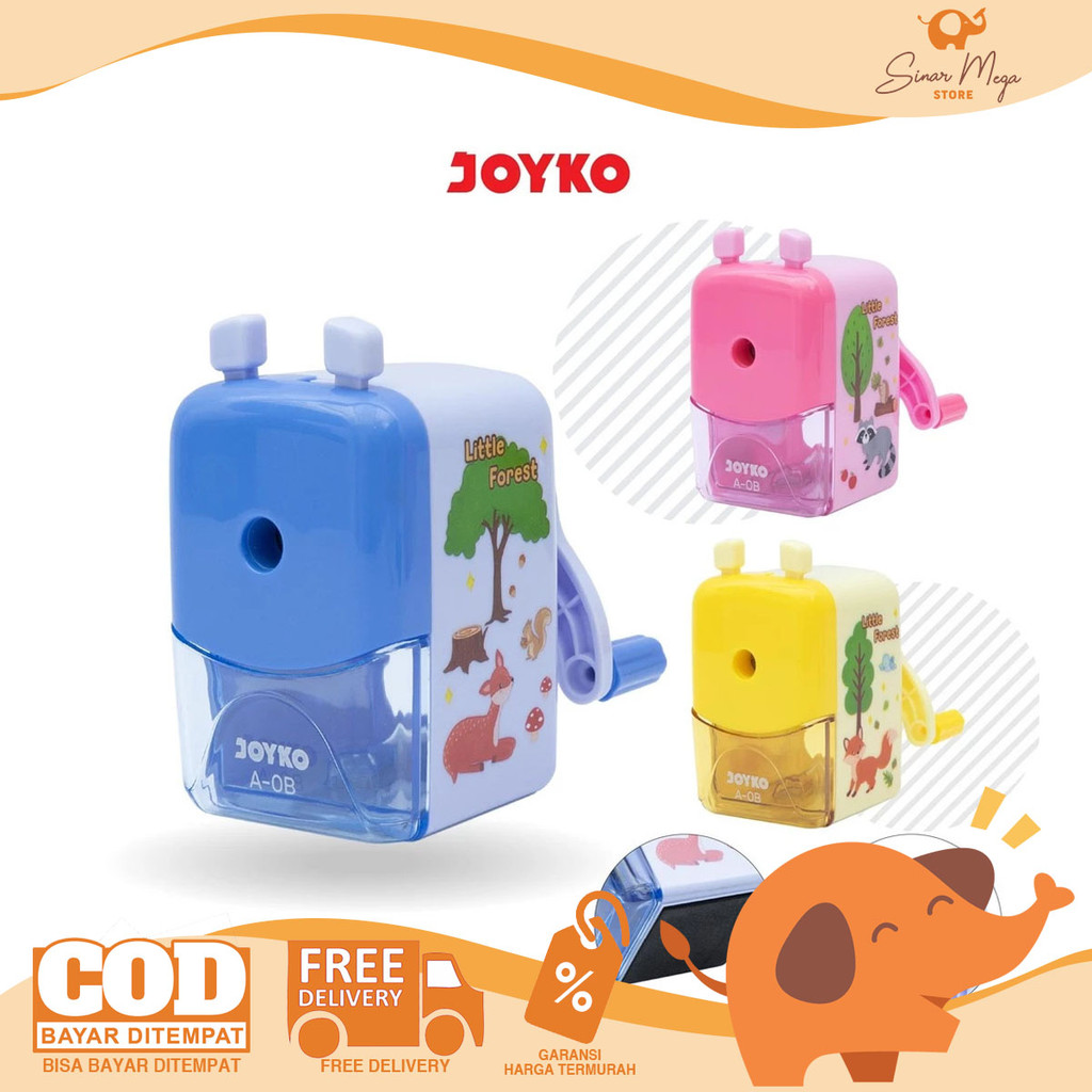 

Joyko Rautan Serutan Sharpener Putar A-0B