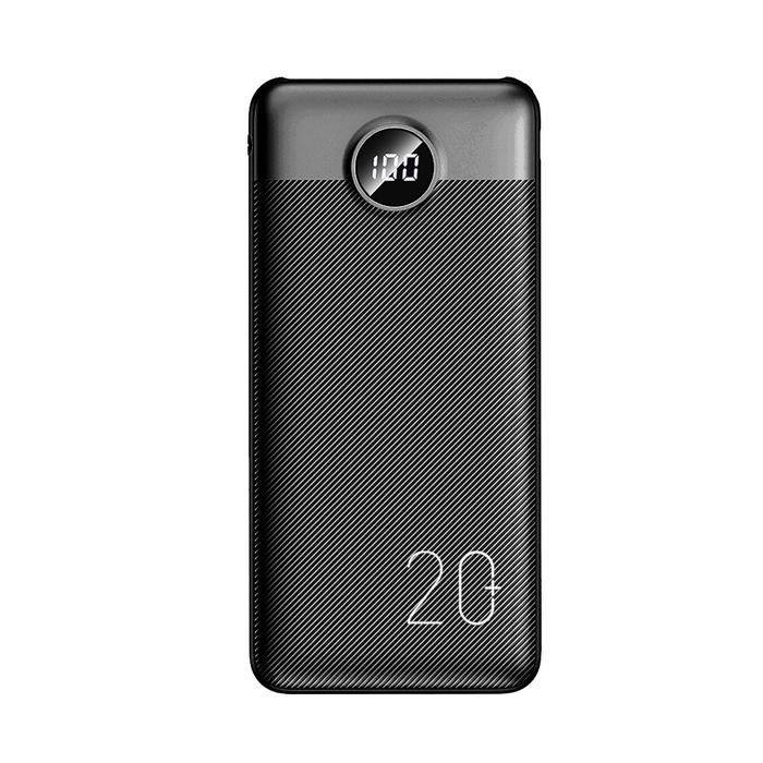 Powerbank Mofit M29 20000 mAh Fast Charge 2.4A - Hitam