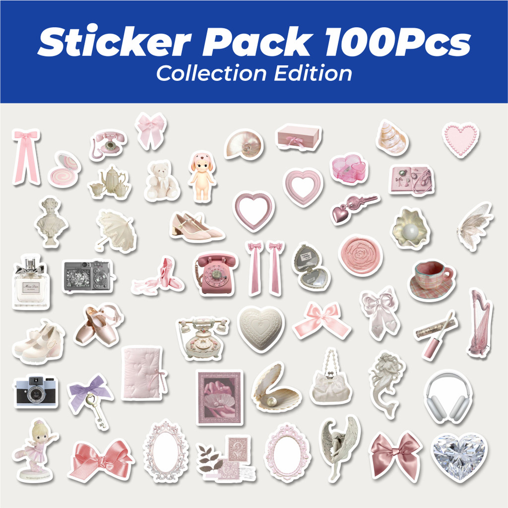 

Hot Stiker Angel Core Retro Aesthethic [Sayap Pita Aesthetic] Mix 2 Lucu Anti Air Stikers Berperekat Waterproof Sticker Decal Buat Motor Helm Buku Journal Koper Casing HP Laptop Botol Minum