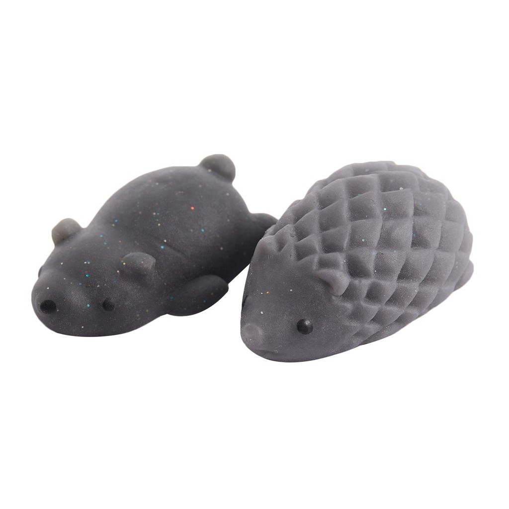 A13Q-40Pcs Mini Squeeze  Squishy Mochi Soft Release Stress  Kawaii Animal Squishy  Seal Octopus  N20