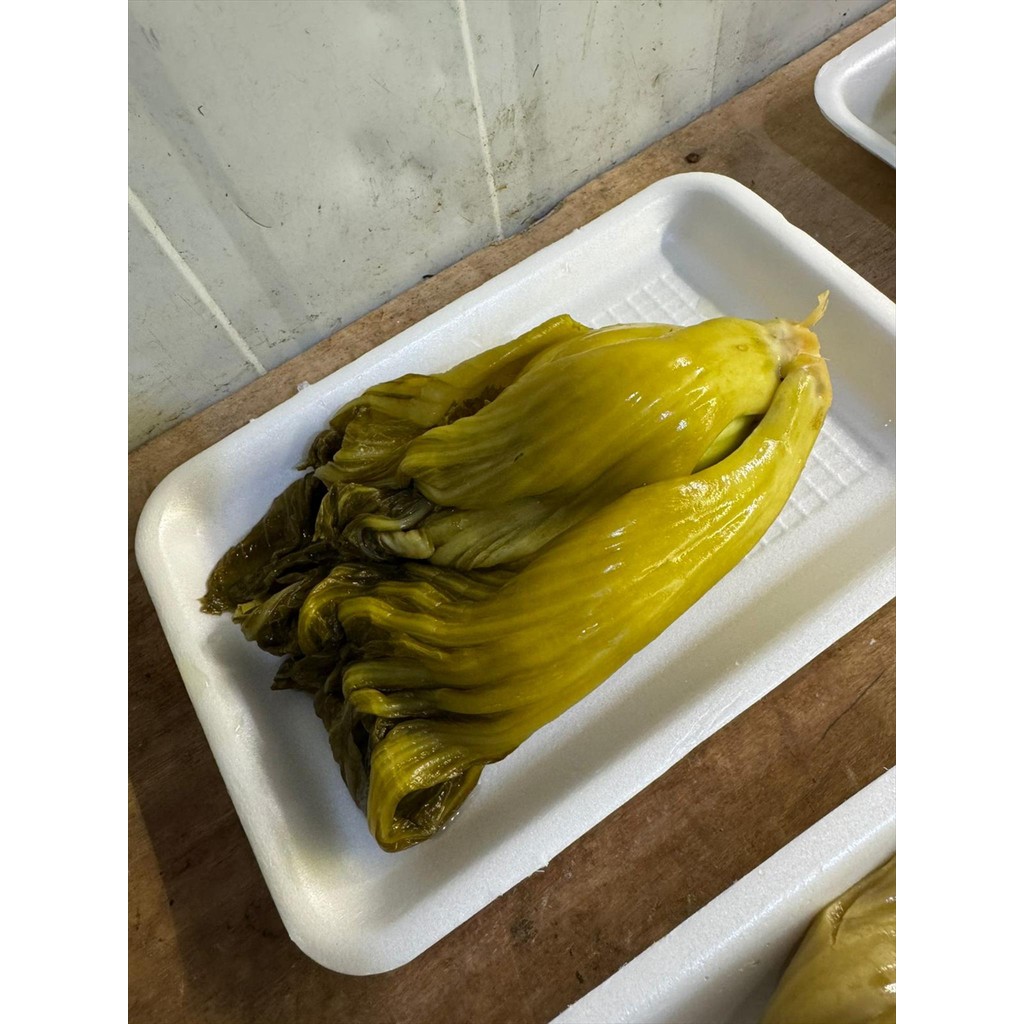 

SAYUR SAWI ASIN SEGAR BASAH 250 GR / IKAT