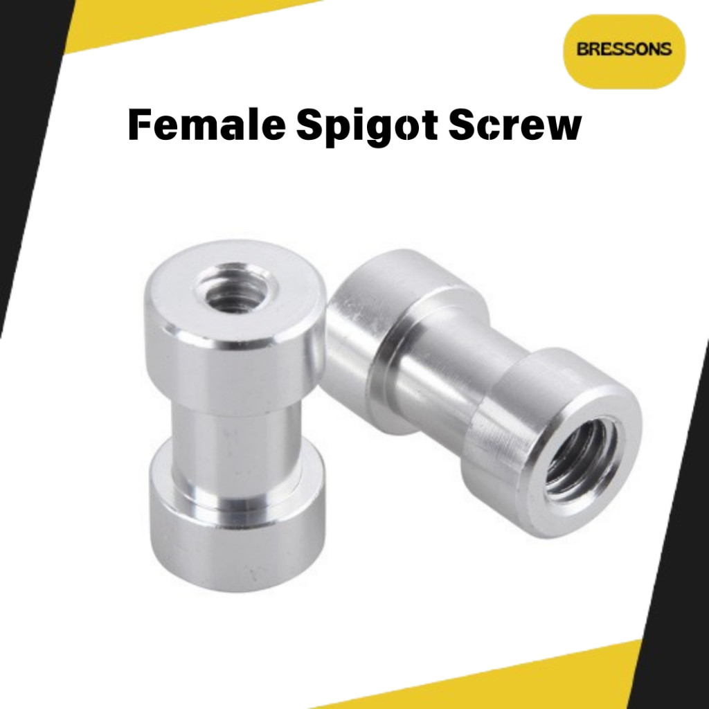 Female Studio Spigot Screw Adapter 1/4" & 3/8" Thread US PROMO SALE