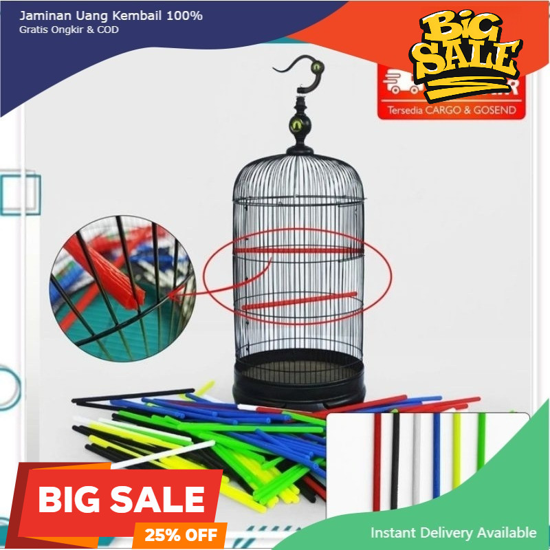 Tangkringan Lovebird Viral Plastik Motif Kayu Asem Abadi Sempati Untuk Sangkar Kandang Burung Love B