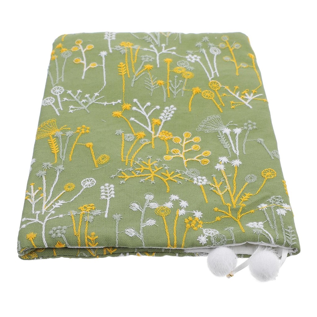 

Foldable Fabric Book Cover Exquisite Cloth Book Sleeve Protection Anti Wear Washable Decorative Book Protector For Hardcover