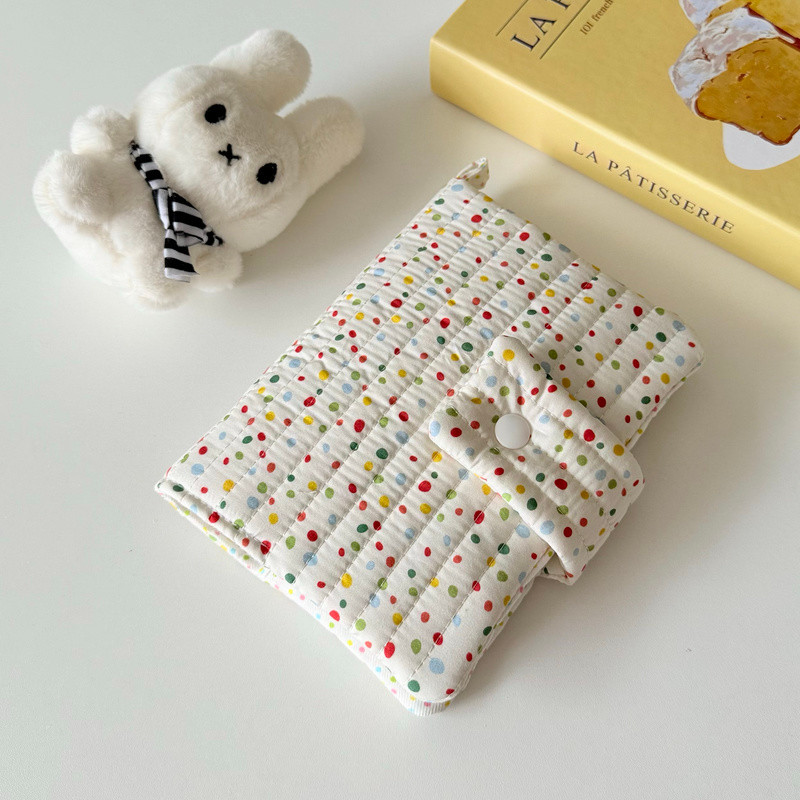 

A5A6 Handmade Fresh Wave Dot Book Jacket Handbooks Ins Wind Diary Cute DIY Book Jacket Gift For Friend Kawaii Book Cover