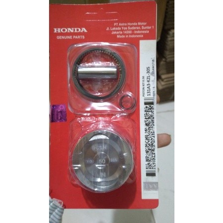 PISTON KIT BEAT FI OS 50 HONDA KWALITAS ORIGINAL (EP)