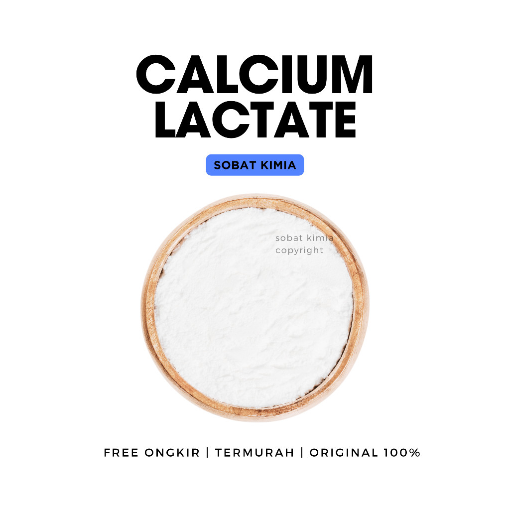 

Emama.store Calcium Lactate Kalsium Laktat Food Grade 100 gr