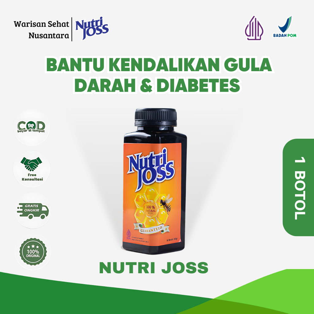 

Madu Hitam Pahit Nutrijoss – Herbal Alami Diabetes, Asam Urat, Kolesterol, Lambung