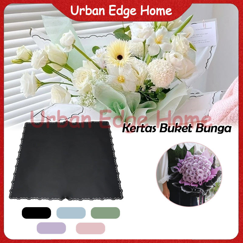 

20 Lembar Cloudy List Cellophane Bouquet Wrapping Korean Style / Cellophane Flower Wrapping / Kertas Buket Bunga Cellophane Florist