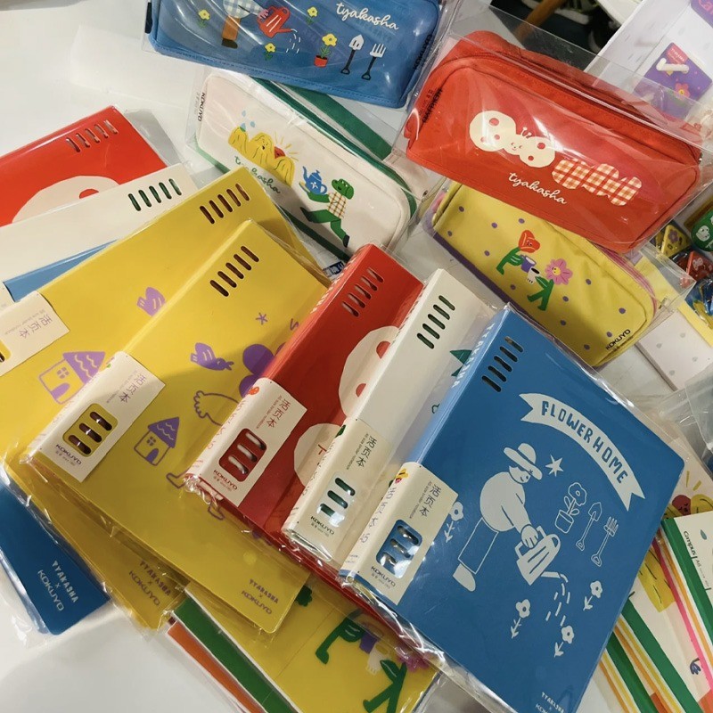 

KOKUYO Limited Pattern Binder Note A5 B5 Campus Loose Leaf Notebook Memo Diary Office Index File School Japanese Stationery