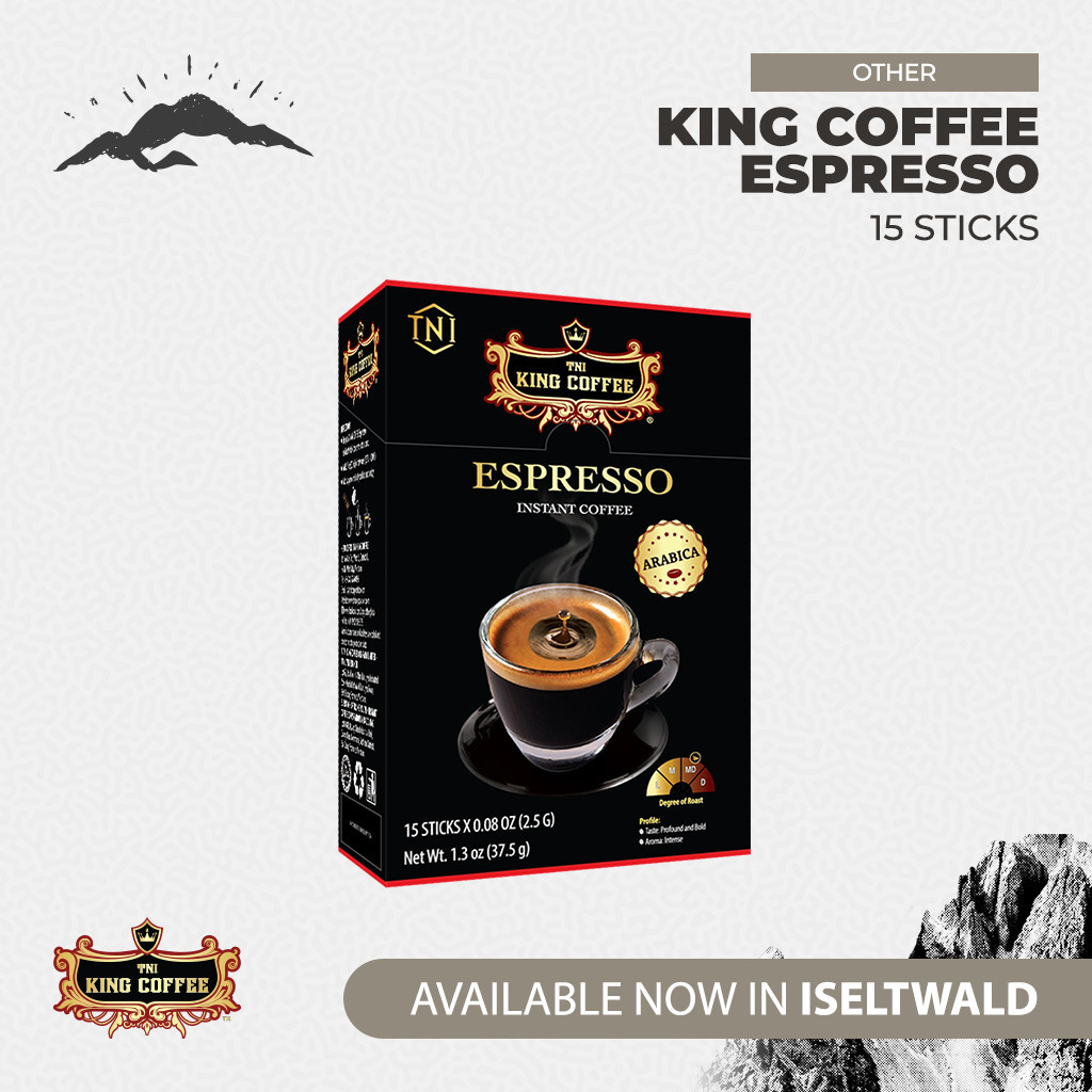 

KOPI INSTAN IMPORT VIETNAM TRUNG NGUYEN KING COFFEE ESPRESSO ISI 15 STIK
