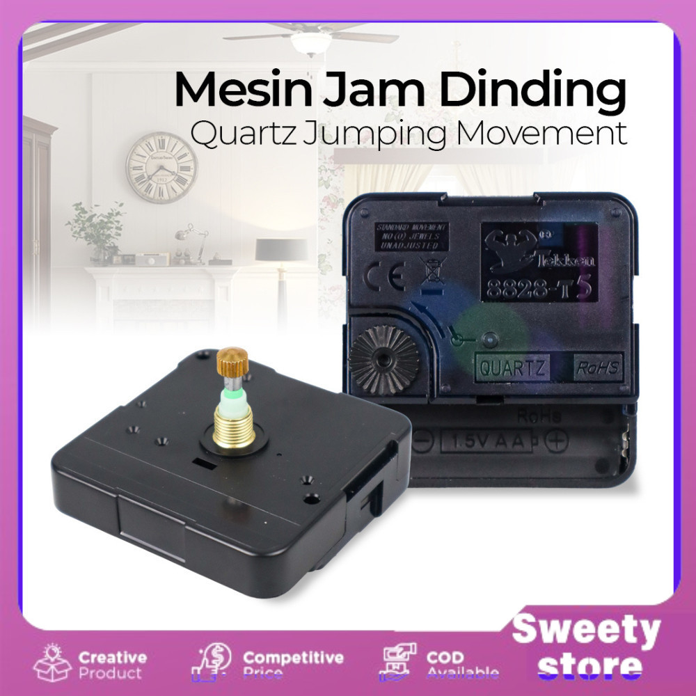 Mesin Jam Dinding DIY mesin jam dinding /mesin jam dinding standar MESIN JAM DINGDING-COD