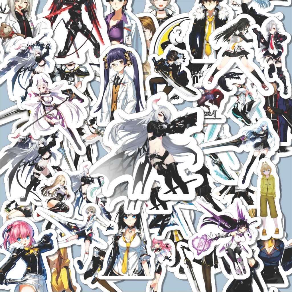 

100PCS Lucu Stiker Game Series Closers Karakter Mix 2 Stiker Aesthetic Stiker Anti Air Stikers Berperekat Waterproof sticker decal buat Motor Helm Buku Journal Koper Casing HP Laptop Botol Minum Hadiah anak