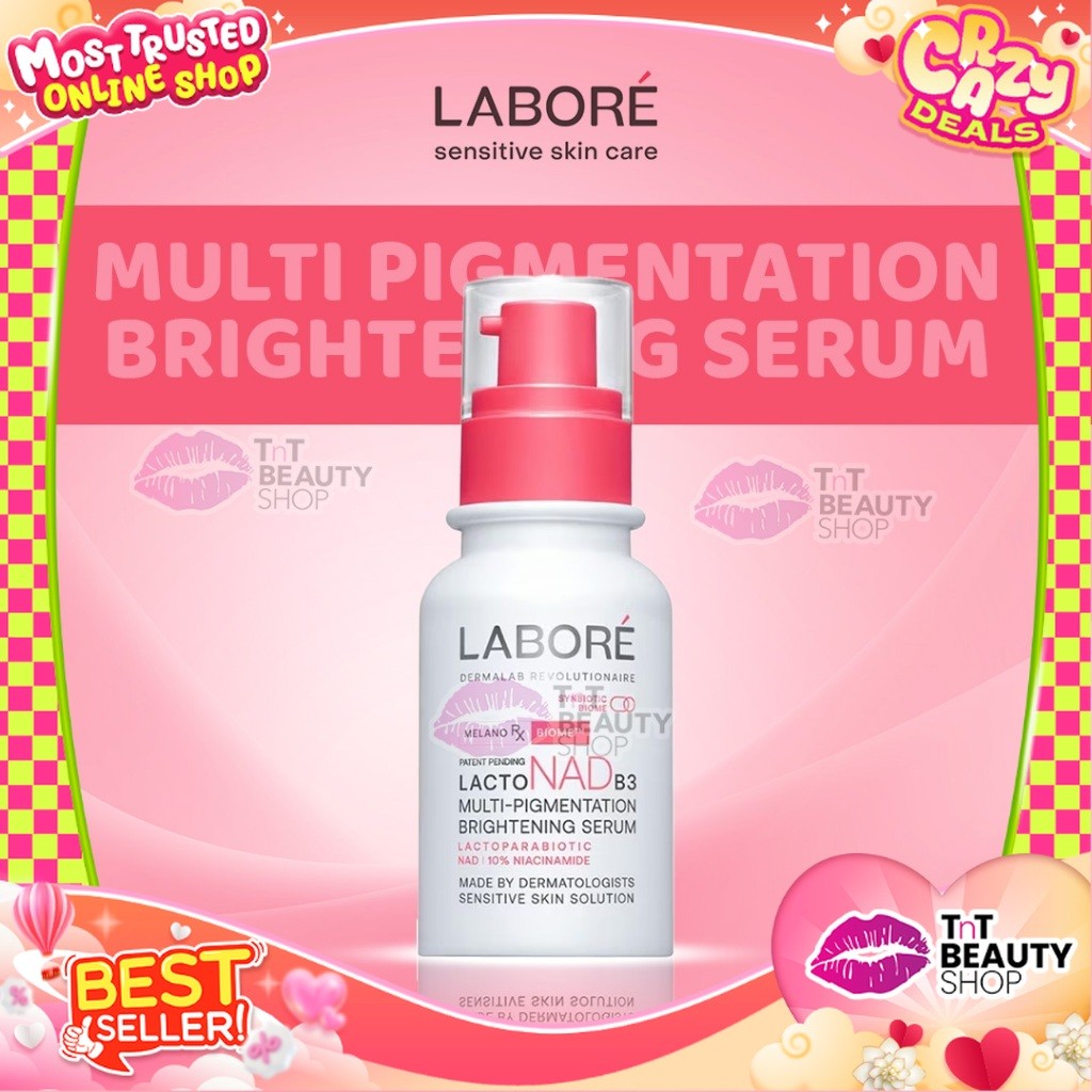 LABORE Multi Pigmentation Brightening Serum Brightening Serum Pencerah Wajah | TnT Beauty Shop