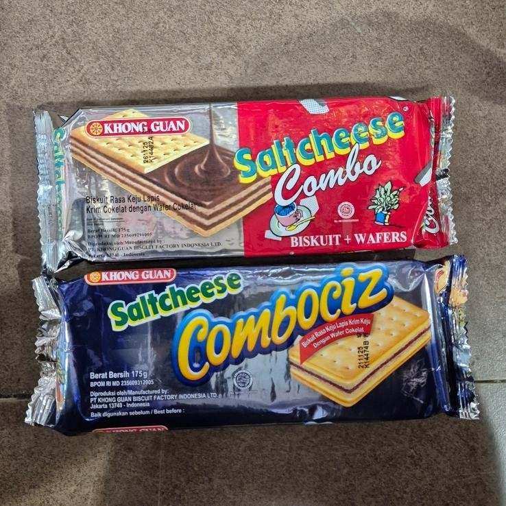 

Khong Guan Saltcheese Biskuit Krim coklat COMBO / COMBOCIZ / COMBERRY blueberry 175gr