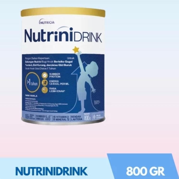 

Nutricia NUTRINIDRINK Susu VANILA Anak Usia 1-12 tahun 800gr