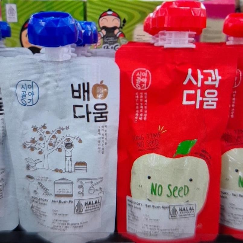 

Sigolstory Minuman Jus Berperisa Import Korea Rasa PEAR / APPLE 100ml