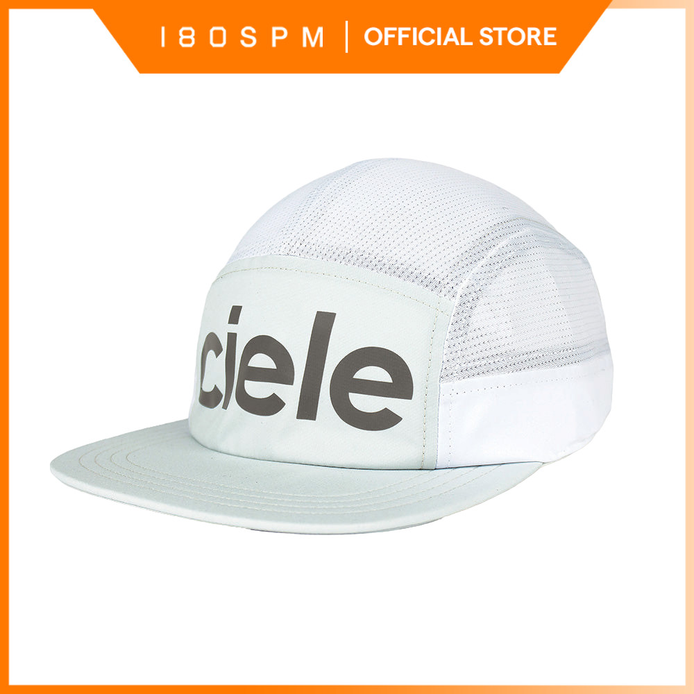 CIELE - Unisex GOCap Comp Century, Light Grey / White - Topi Sport Pria dan Wanita